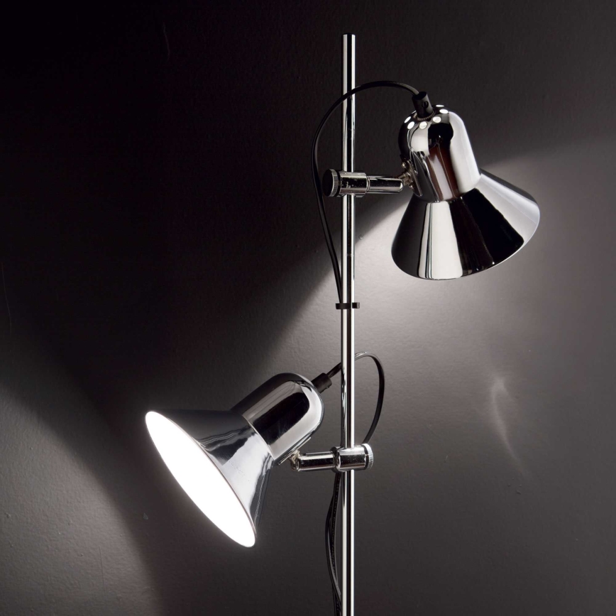 Ideal Lux - Φωτιστικό δαπέδου 2xE27/60W/230V μαύρο