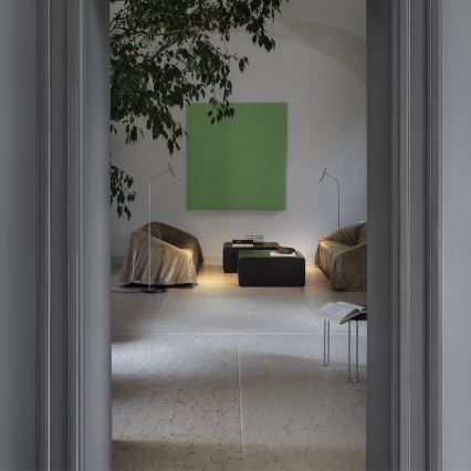 Ideal Lux - Φωτιστικό δαπέδου LED DIESIS LED/4,5W/230V CRI 95 ματ χρώμιο