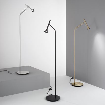 Ideal Lux - Φωτιστικό δαπέδου LED DIESIS LED/4,5W/230V CRI 95 ματ χρώμιο