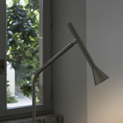 Ideal Lux - Φωτιστικό δαπέδου LED DIESIS LED/4,5W/230V CRI 95 ματ χρώμιο