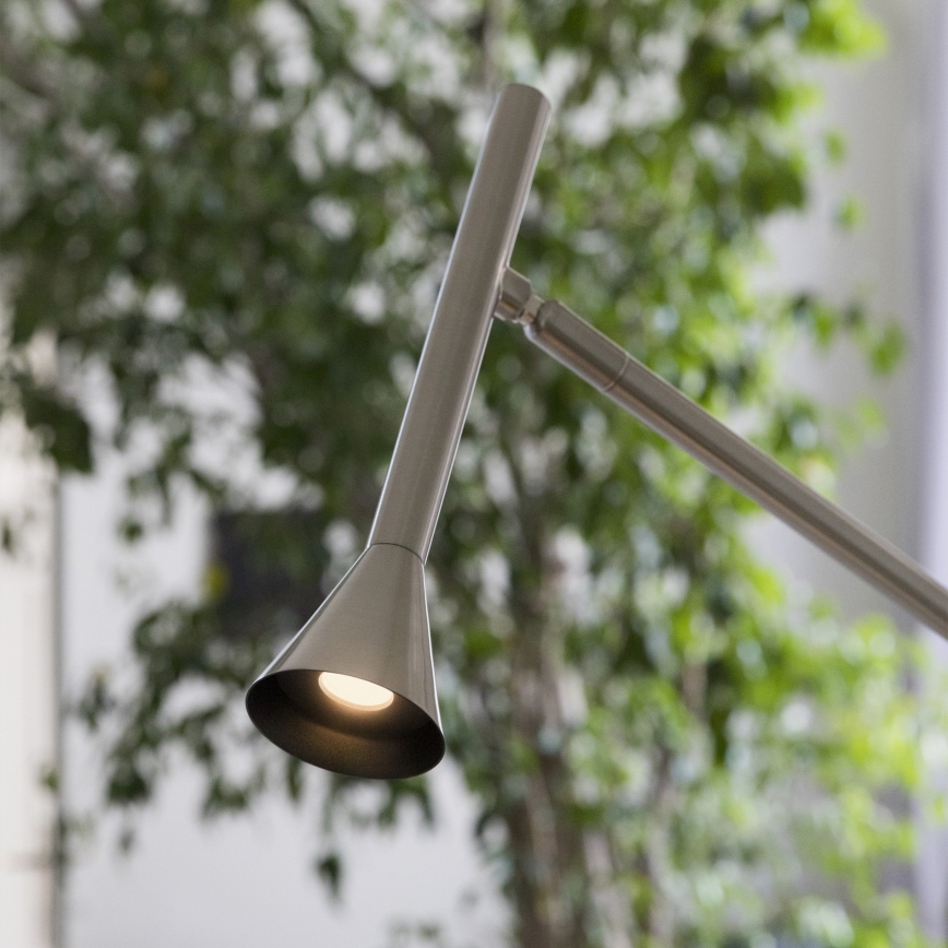 Ideal Lux - Φωτιστικό δαπέδου LED DIESIS LED/4,5W/230V CRI 95 ματ χρώμιο