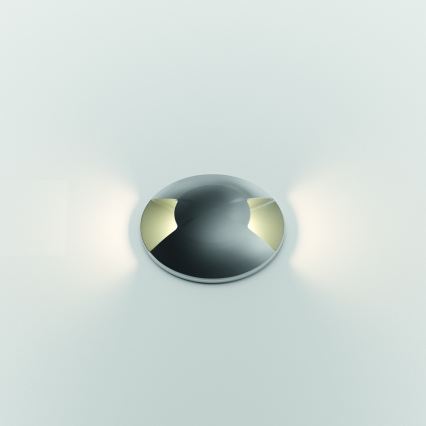 Ideal Lux - Φωτιστικό δρόμου LED ROCKET LED/2W/24V CRI 90 IP68 ματ χρώμιο