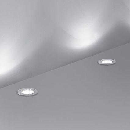 Ideal Lux - Φωτιστικό δρόμου εξωτερικού χώρου PARK 1xGU10/20W/230V IP65 ματ χρώμιο