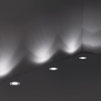 Ideal Lux - Φωτιστικό δρόμου εξωτερικού χώρου PARK 1xE27/60W/230V IP67 ματ χρώμιο