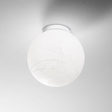 Ideal Lux - Φωτιστικό οροφής CARTA 1xE27/25W/230V διάμετρος 30 cm λευκό