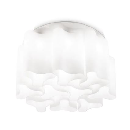 Ideal Lux - Φωτιστικό οροφής COMPO 10xE27/52W/230V, Ø 73,5 cm, λευκό