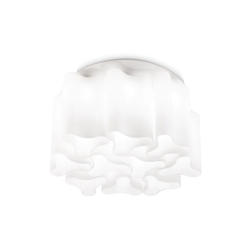 Ideal Lux - Φωτιστικό οροφής COMPO 10xE27/52W/230V, Ø 73,5 cm, λευκό