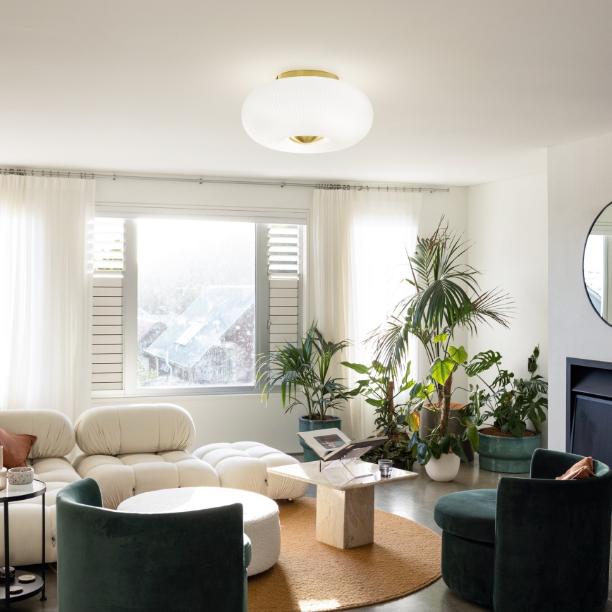 Ideal Lux - Φωτιστικό οροφής LED ARIZONA 3xGX53/9W/230V διάμετρος 40 cm λευκό