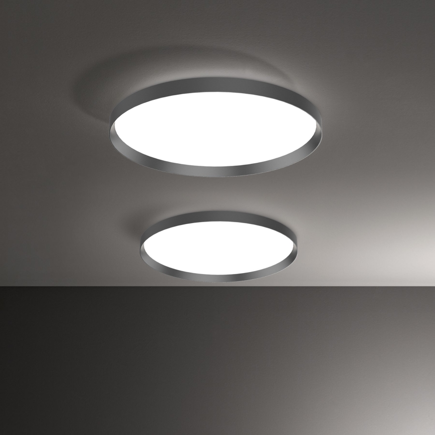 Ideal Lux - Φωτιστικό οροφής LED FLY LED/26W/230V 2700K διάμετρος 45 cm CRI 90 IP40 μαύρο