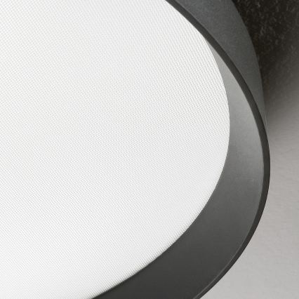 Ideal Lux - Φωτιστικό οροφής LED FLY LED/26W/230V 2700K διάμετρος 45 cm CRI 90 IP40 μαύρο