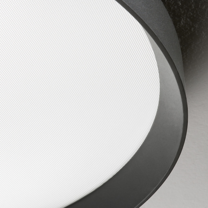 Ideal Lux - Φωτιστικό οροφής LED FLY LED/26W/230V 2700K διάμετρος 45 cm CRI 90 IP40 μαύρο
