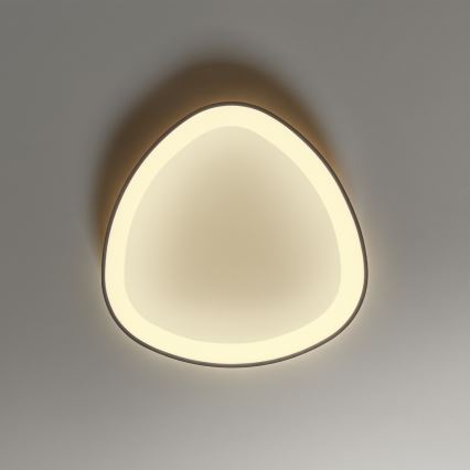 Ideal Lux - Φωτιστικό οροφής LED GEMINI LED/23W/230V διάμετρος 42,5 cm CRI 90 χρυσό