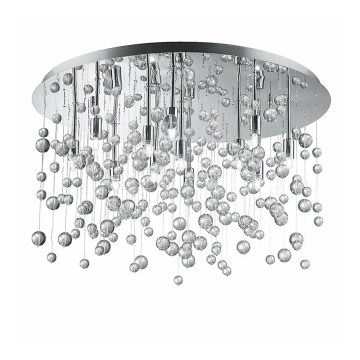 Ideal Lux - Φωτιστικό οροφής LED NEVE 12xG9/3W/230V, Ø 63 cm, γυαλιστερό χρώμιο