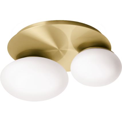 Ideal Lux - Φωτιστικό οροφής LED NINFEA 2xGX53/9W/230V χρυσό