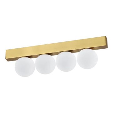 Ideal Lux - Φωτιστικό οροφής LED PING PONG 4xLED/3W/230V CRI 90 ορείχαλκος