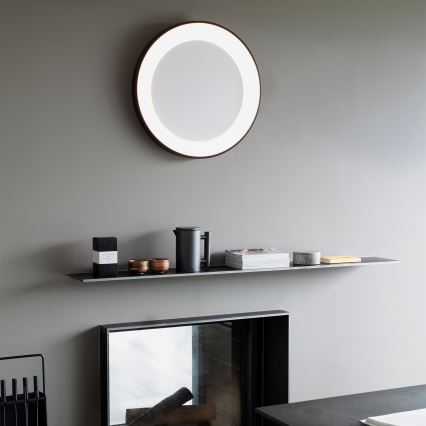 Ideal Lux - Φωτιστικό οροφής LED PLANET LED/29W/230V CRI 90 Ø 60 cm μαύρο