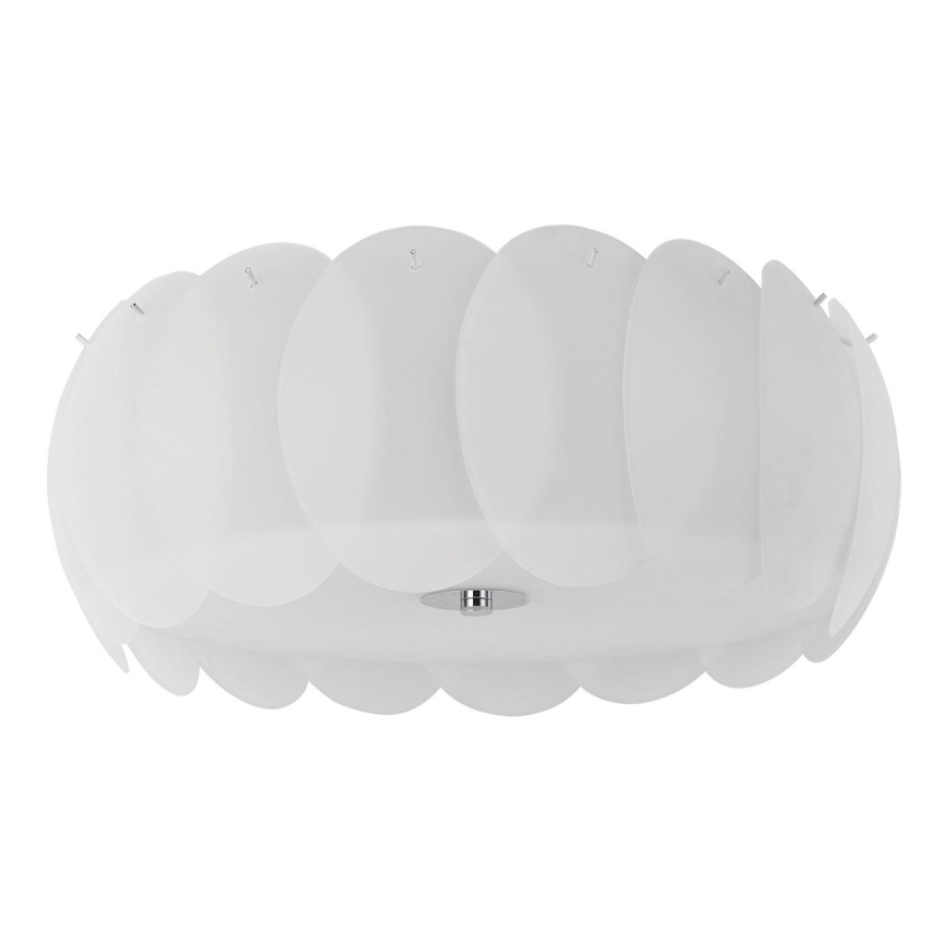 Ideal Lux - Φωτιστικό οροφής OVALINO 8xE27/60W/230V Ø 53,5 εκ. λευκό