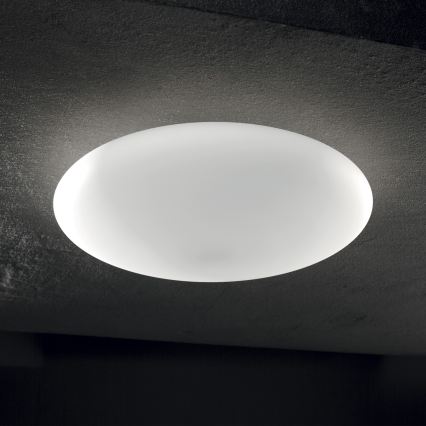 Ideal Lux - Φωτιστικό οροφής SMARTIES 2xE27/42W/230V Ø 42,5 εκ. λευκό