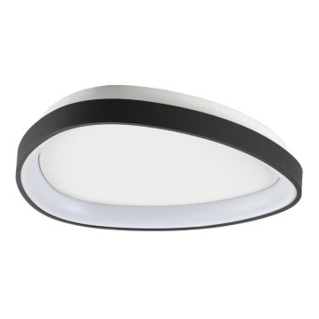 Ideal Lux - Φωτιστικό οροφής LED GEMINI LED/23W/230V διάμετρος 42,5 cm CRI 90 μαύρο