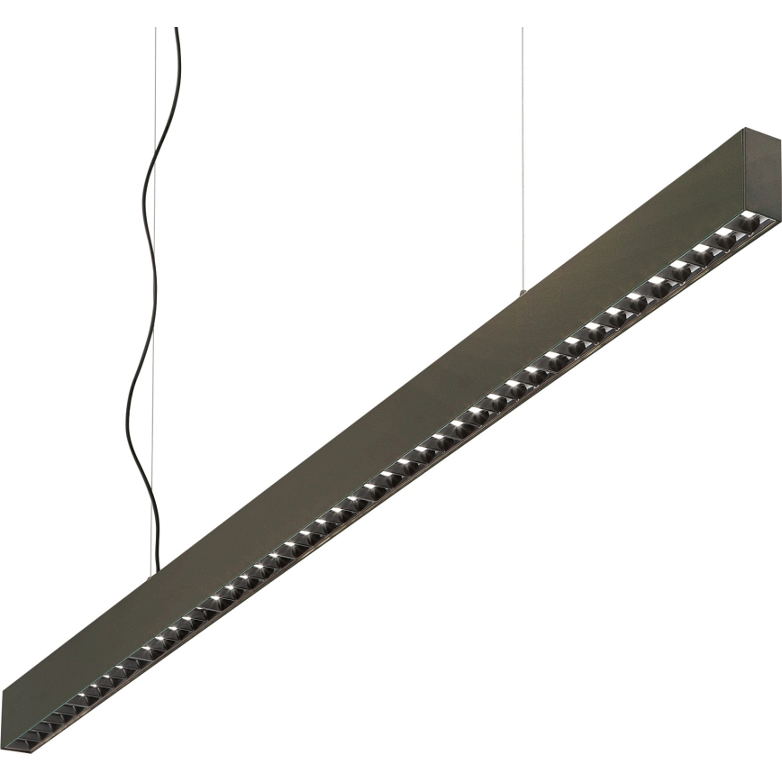 Ideal Lux - Κρεμαστό φωτιστικό LED σε καλώδιο OFFICE LED/30W/230V 3000K CRI 90 μαύρο