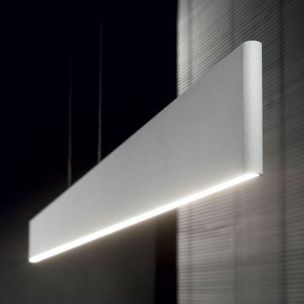 Ideal Lux - Κρεμαστό φωτιστικό LED με καλώδιο ανάρτησης DESK LED/32W/230V 102,5 cm CRI 90 λευκό
