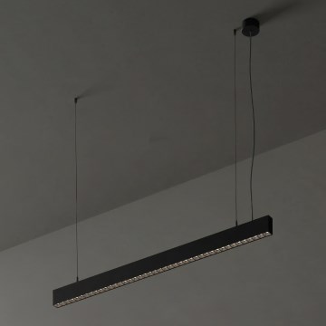 Ideal Lux - Κρεμαστό φωτιστικό LED με καλώδιο ανάρτησης OFFICE LED/30W/230V 4000K CRI 90 μαύρο