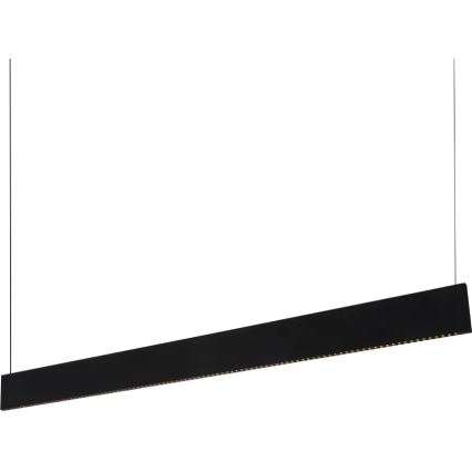 Ideal Lux - Κρεμαστό φωτιστικό LED με καλώδιο STEEL LED/24W/230V 3000K CRI 90 120 cm μαύρο