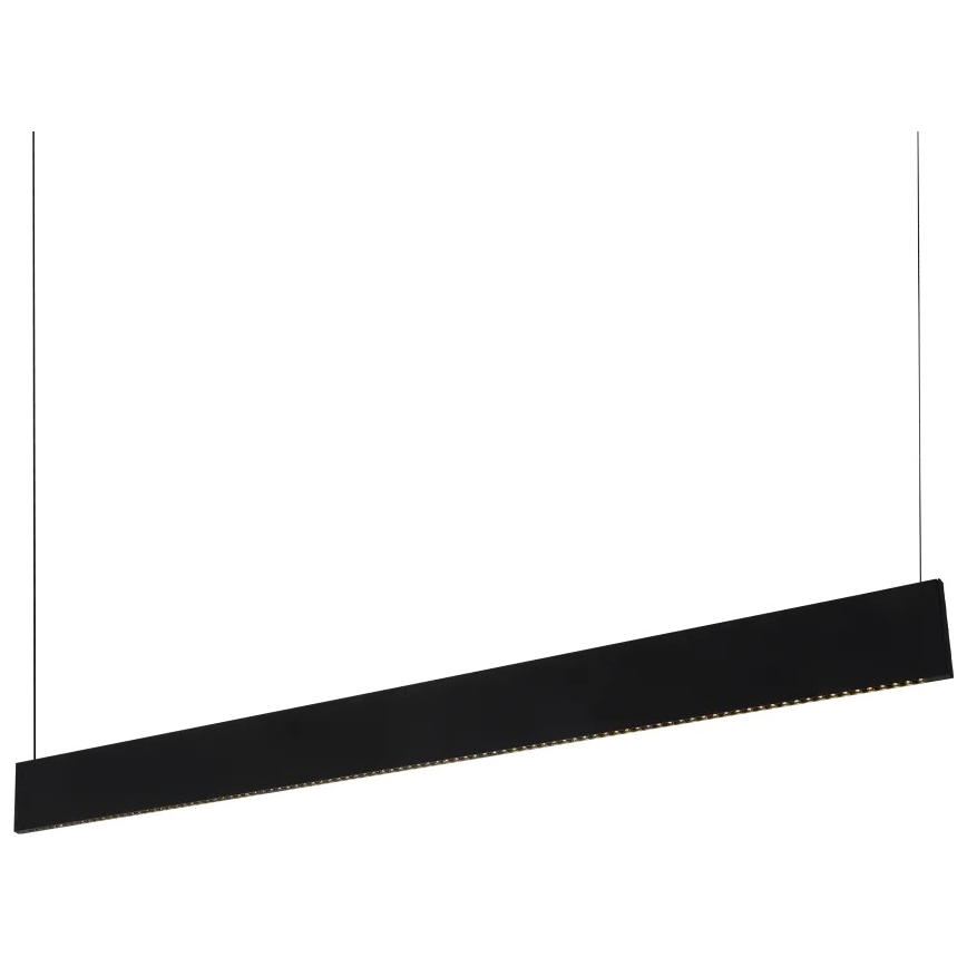 Ideal Lux - Κρεμαστό φωτιστικό LED με καλώδιο STEEL LED/24W/230V 3000K CRI 90 120 cm μαύρο
