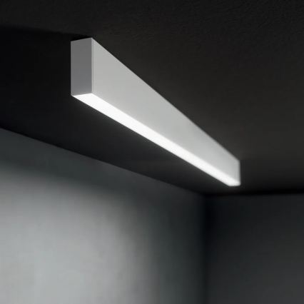 Ideal Lux - Κρεμαστό φωτιστικό LED με σύρμα ανάρτησης LINUS LED/32W/230V 3000K CRI 90 120 cm λευκό