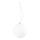Ideal Lux - Κρεμαστό φωτιστικό με καλώδιο MAPA 1xE27/42W/230V Ø 30 εκ. λευκό