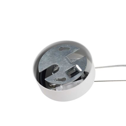 Ideal Lux - Κρεμαστό φωτιστικό με καλώδιο MAPA 1xE27/42W/230V Ø 30 εκ. λευκό