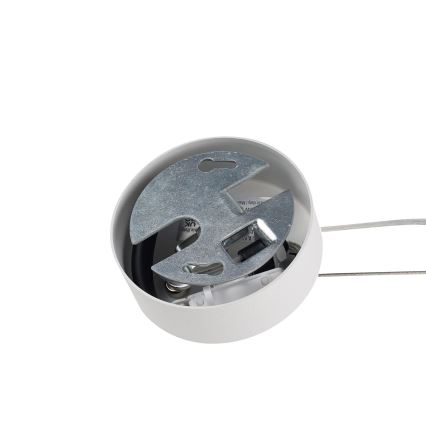 Ideal Lux - Κρεμαστό φωτιστικό με καλώδιο MAPA 1xE27/42W/230V Ø 40 εκ. λευκό