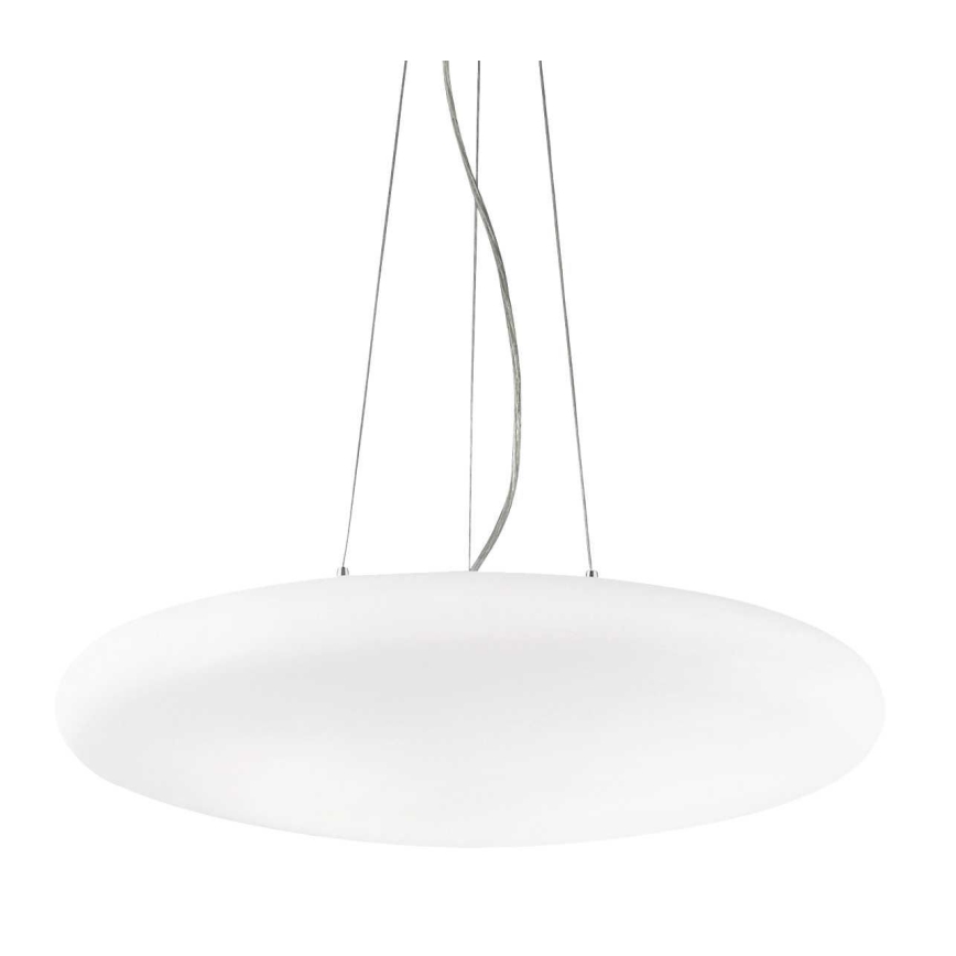 Ideal Lux - Κρεμαστό φωτιστικό με καλώδιο SMARTIES 3xE27/42W/230V 50 cm λευκό