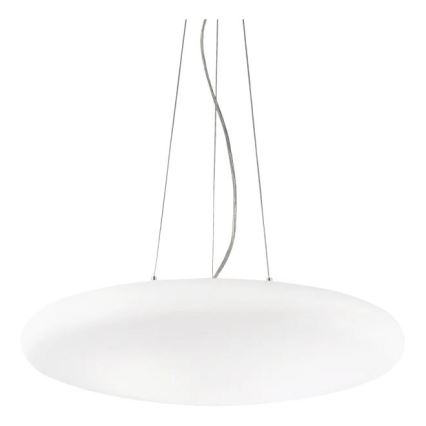 Ideal Lux - Κρεμαστό φωτιστικό με καλώδιο SMARTIES 3xE27/42W/230V Ø 42,5 cm λευκό
