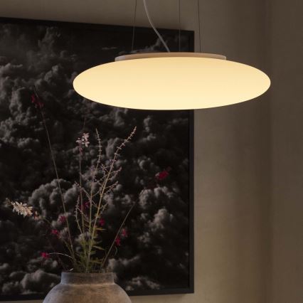 Ideal Lux - Κρεμαστό φωτιστικό με καλώδιο SMARTIES 3xE27/42W/230V Ø 42,5 cm λευκό