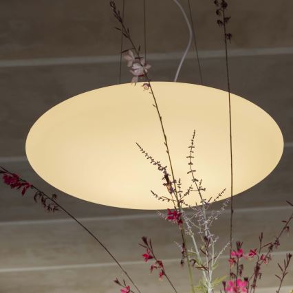 Ideal Lux - Κρεμαστό φωτιστικό με καλώδιο SMARTIES 3xE27/42W/230V Ø 42,5 cm λευκό