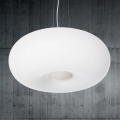 Ideal Lux - Κρεμαστό φωτιστικό με καλώδιο ULISSE 3xE27/60W/230V, διάμ. 42 εκ., λευκό
