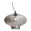 Ideal Lux - Κρεμαστό φωτιστικό οροφής BISTRO 1xE27/60W/230V διάμετρος 40 cm φιμέ