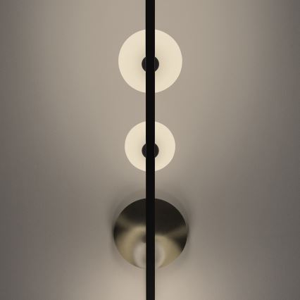 Ideal Lux - Κρεμαστό φωτιστικό οροφής LED BIRDS 5xG9/3W/230V μαύρο/χρυσό