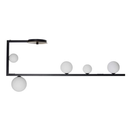 Ideal Lux - Κρεμαστό φωτιστικό οροφής LED BIRDS 5xG9/3W/230V μαύρο/χρυσό