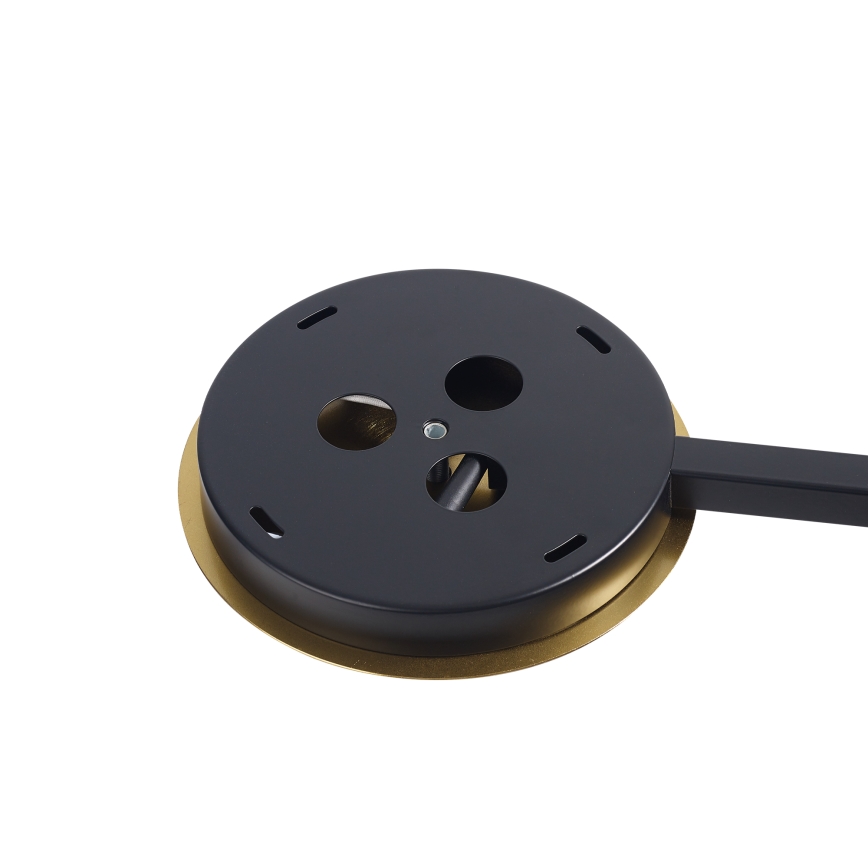 Ideal Lux - Κρεμαστό φωτιστικό οροφής LED BIRDS 5xG9/3W/230V μαύρο/χρυσό