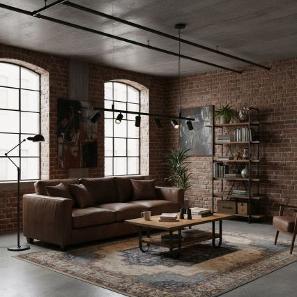 Ideal Lux -  Κρεμαστό φωτιστικό οροφής LED DYNAMITE 6xGU10/7W/230V CRI 90 μαύρο