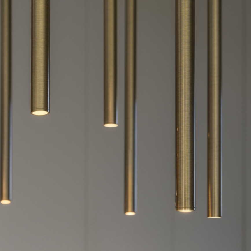 Ideal Lux -  Κρεμαστό φωτιστικό οροφής LED FILO LED/25W/230V ορείχαλκος