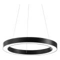 Ideal Lux -  Κρεμαστό φωτιστικό οροφής LED ORACLE LED/28W/230V 3000K διάμετρος 50 cm CRI 90 μαύρο