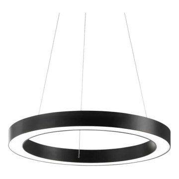 Ideal Lux -  Κρεμαστό φωτιστικό οροφής LED ORACLE LED/28W/230V 3000K διάμετρος 50 cm CRI 90 μαύρο