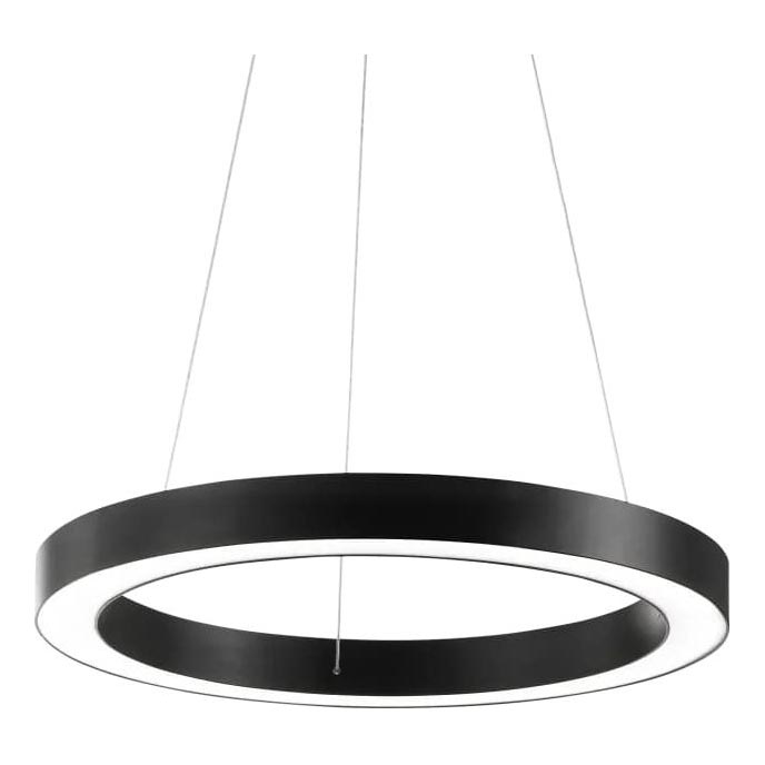 Ideal Lux -  Κρεμαστό φωτιστικό οροφής LED ORACLE LED/28W/230V 3000K διάμετρος 50 cm CRI 90 μαύρο
