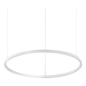 Ideal Lux -  Κρεμαστό φωτιστικό οροφής LED ORACLE SLIM LED/38W/230V 3000K διάμετρος 70 cm λευκό