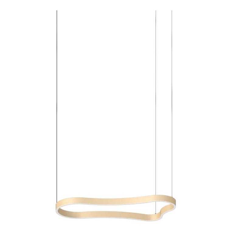 Ideal Lux -  Κρεμαστό φωτιστικό οροφής LED WAVES LED/37W/230V CRI 90 ορείχαλκος