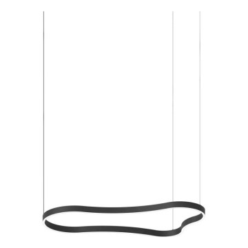 Ideal Lux -  Κρεμαστό φωτιστικό οροφής LED WAVES LED/45W/230V CRI 90 μαύρο