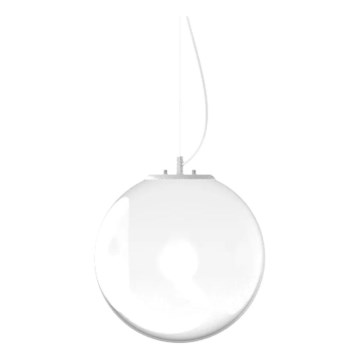 Ideal Lux - Κρεμαστό φωτιστικό οροφής MAPA 1xE27/42W/230V διάμετρος 30 cm διαφανές